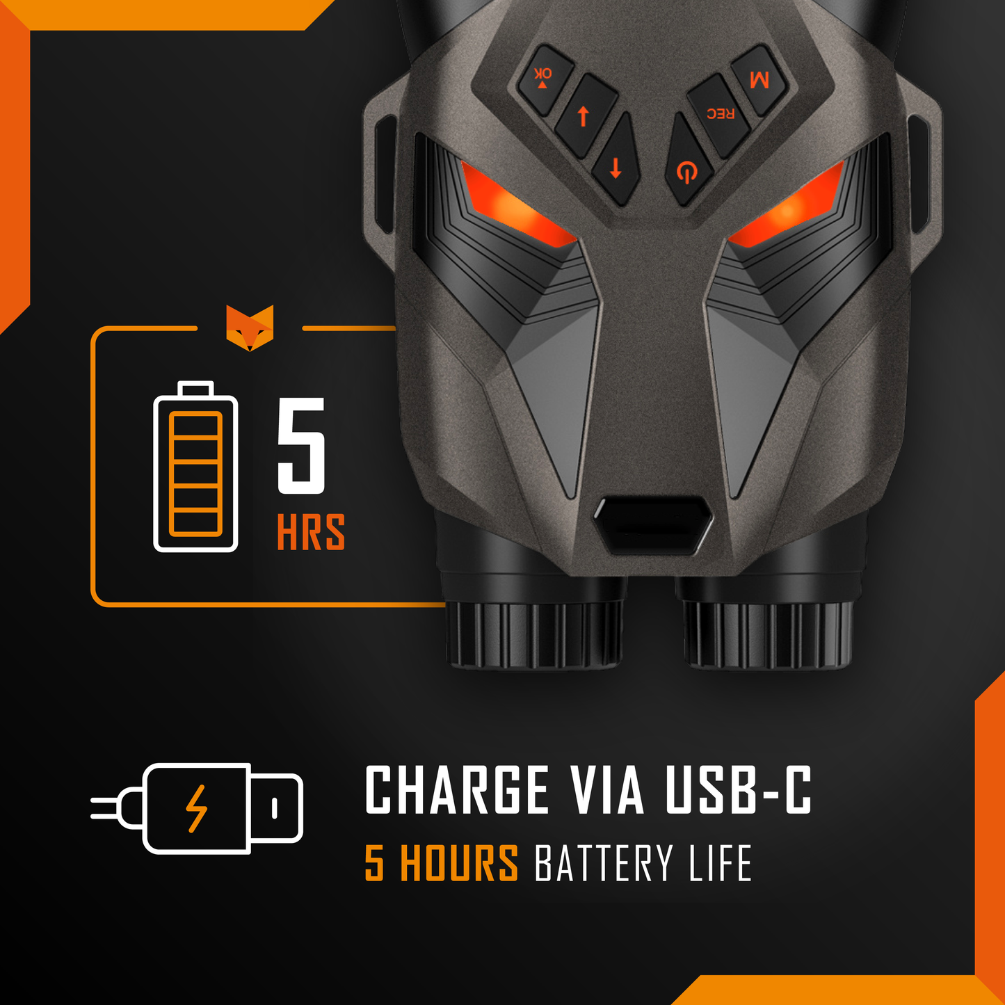 Nightfox Ember Night Vision Binoculars