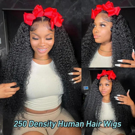 Deep Wave Lace Front Human Hair Wig