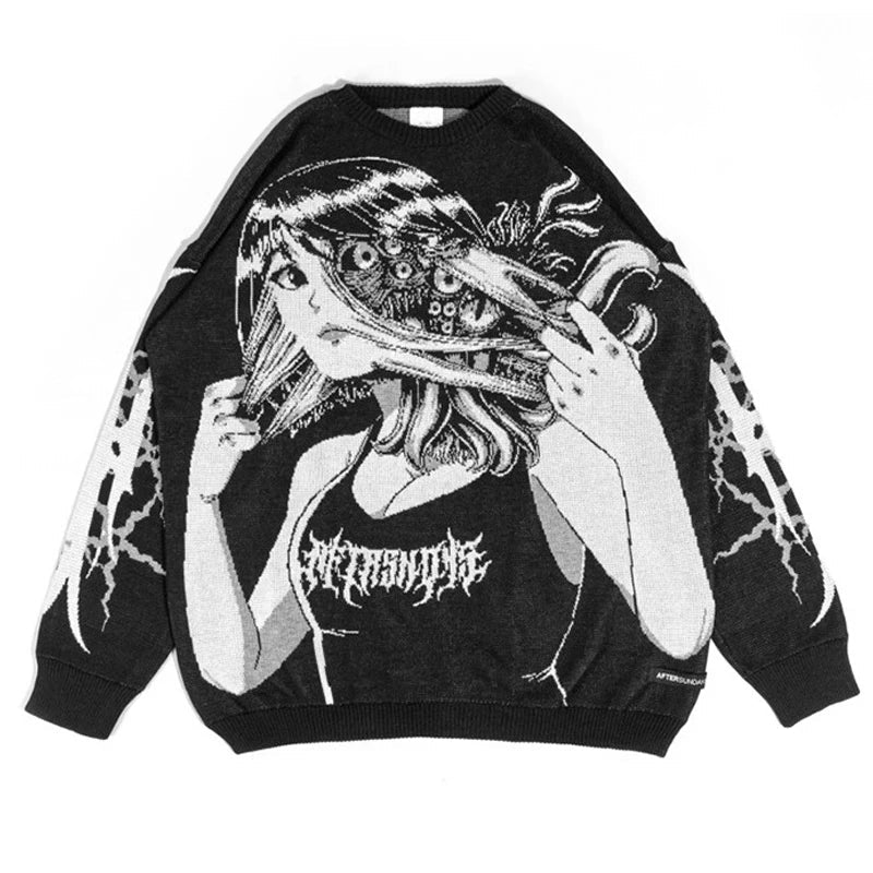 GraffiNeko Knit Sweater