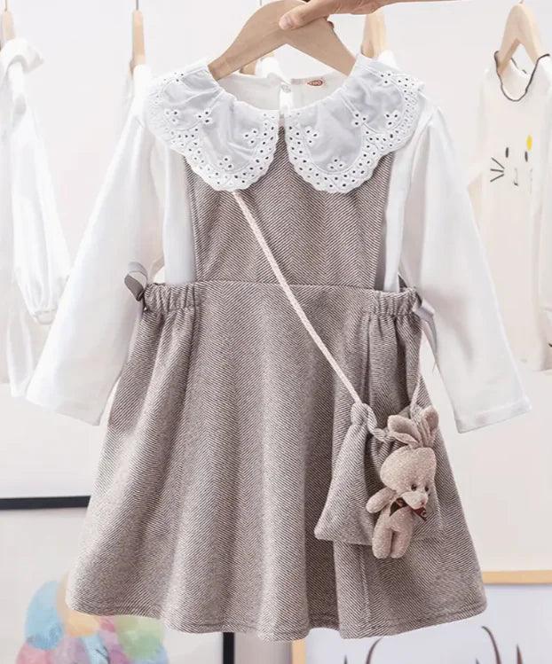 Spring And Autumn New Children Dresses