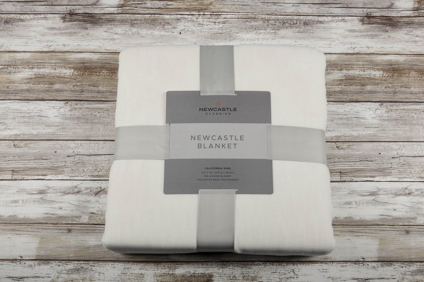 Bamboo Blanket Oversized Queen - Pristine White - BelleHarris