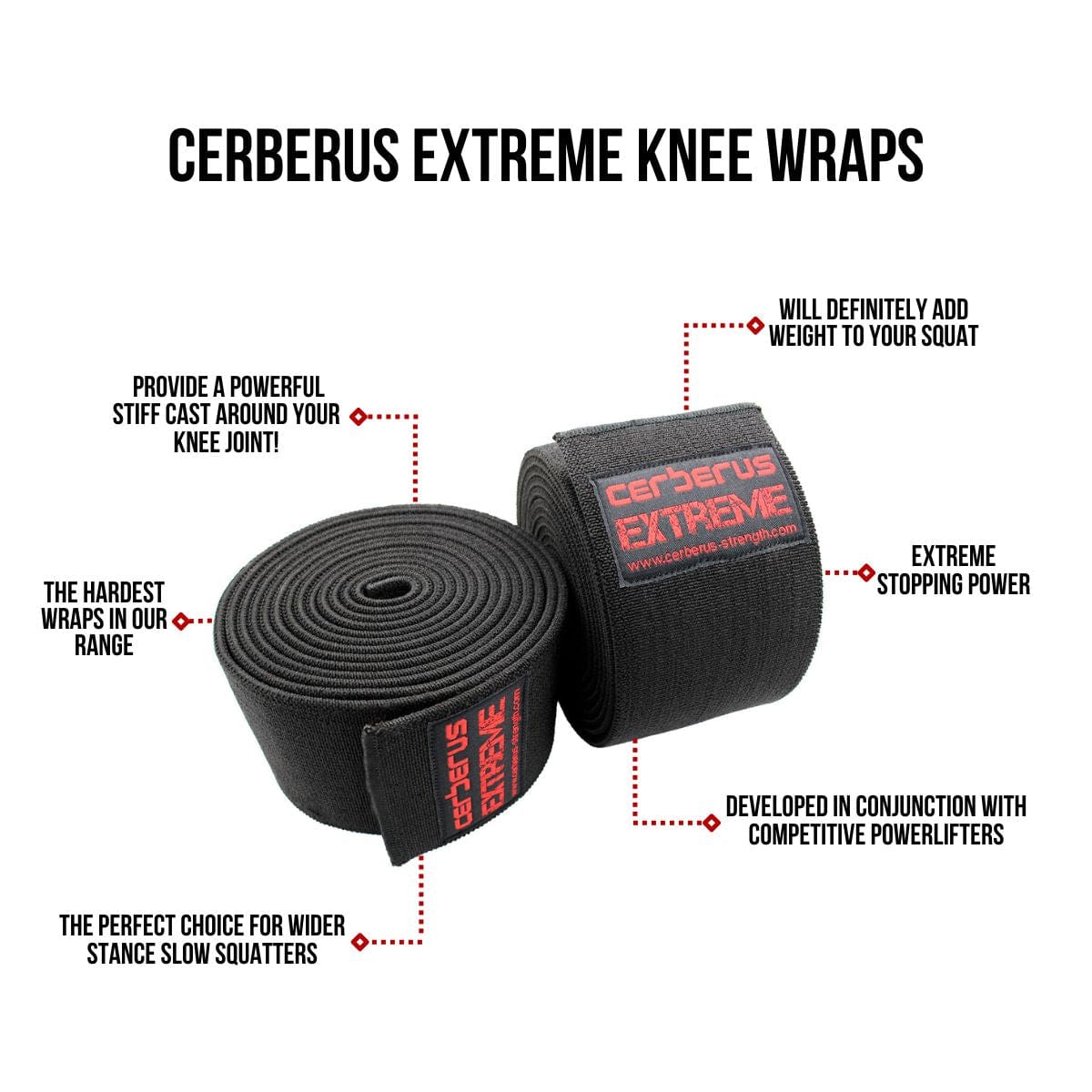 EXTREME Knee Wraps
