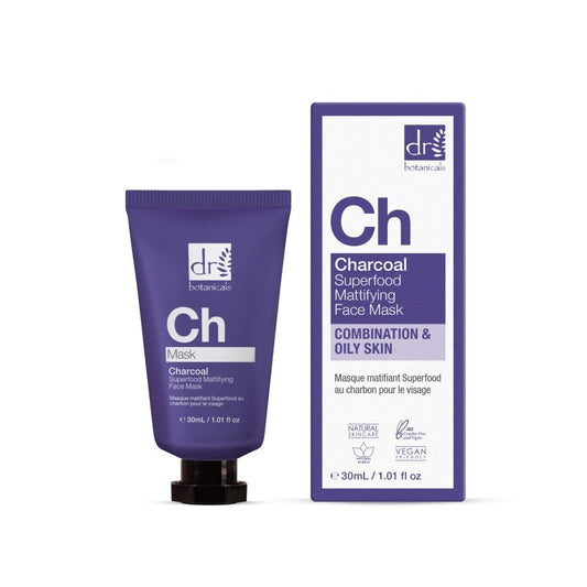Charcoal Superfood Face Mask Duo