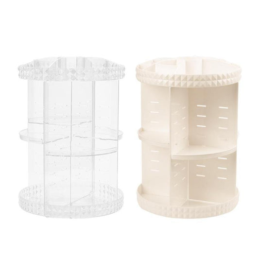 Cosmetic Storage Box 360 Degree Rotating Makeup - BelleHarris