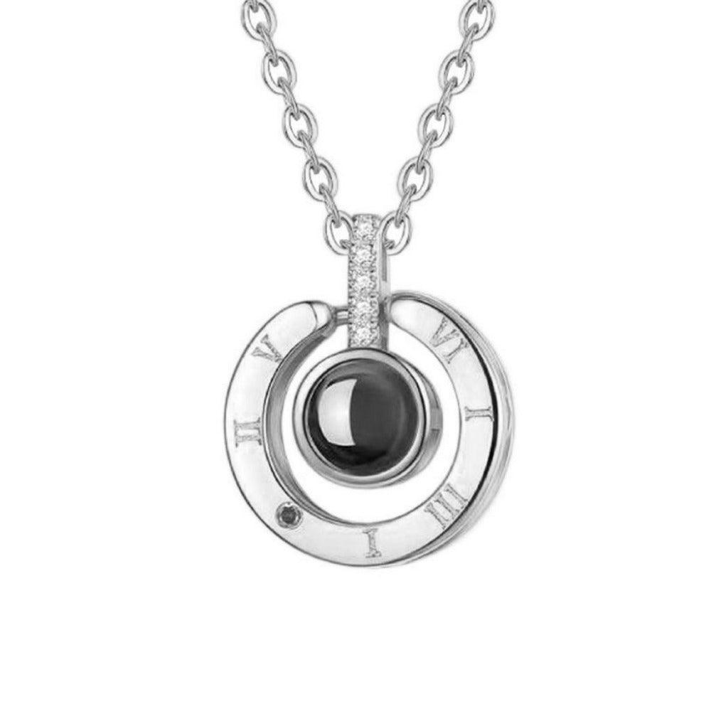 Hot Rose Gold&Silver 100 languages I love you - BelleHarris