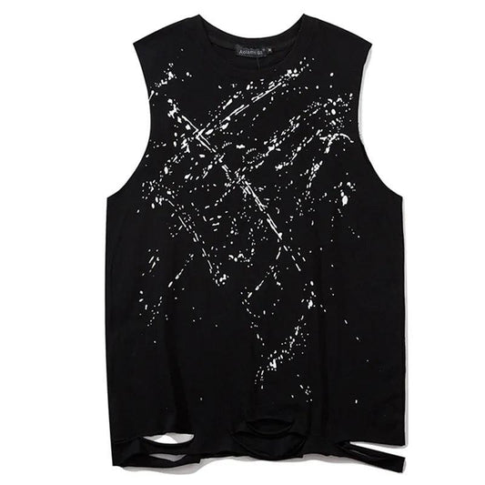 Men Horror Portrait Tank Top - BelleHarris