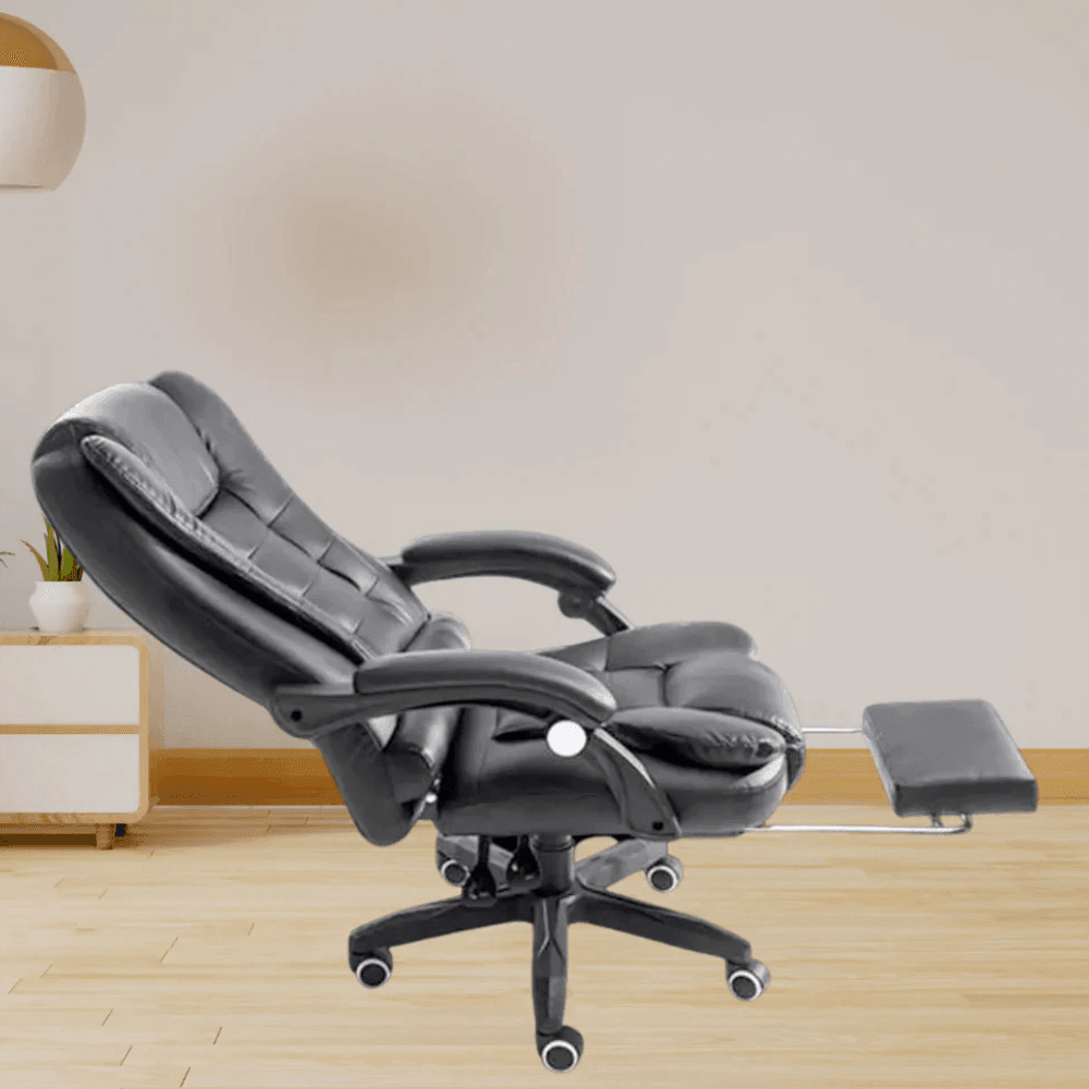 Office Massage Chair with Extended Foot Rest - BelleHarris
