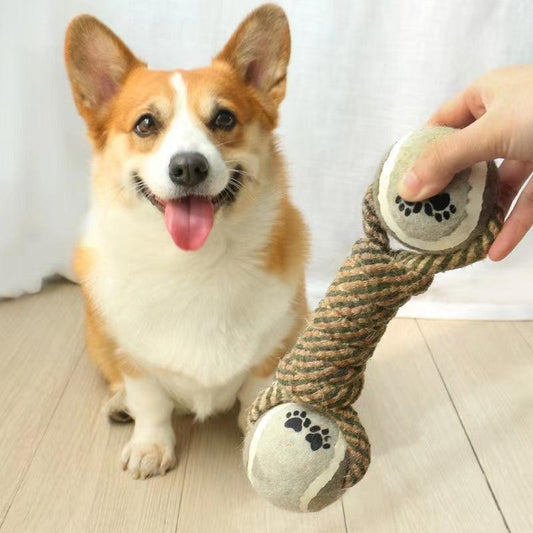 Pet Dog Toys For Large Small Dogs Toy Interactive Cotton Rope Mini Dog - BelleHarris
