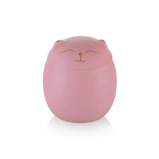 Cuodia:Cat-Shaped Ceramic urnPet Urns for Cat AshesCat Urns for Ashes Animal Urns for Ashe Pet Cremation Urn (Pink L)