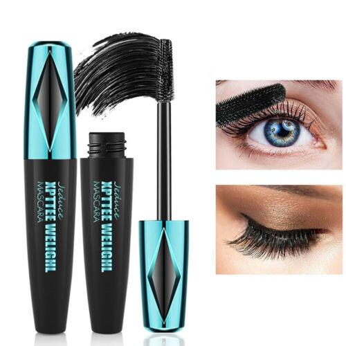 1-2 Pcs Silk Fiber 4D Eyelash Mascara Extension Makeup Black - BelleHarris