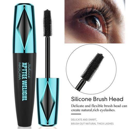 1-2 Pcs Silk Fiber 4D Eyelash Mascara Extension Makeup Black - BelleHarris