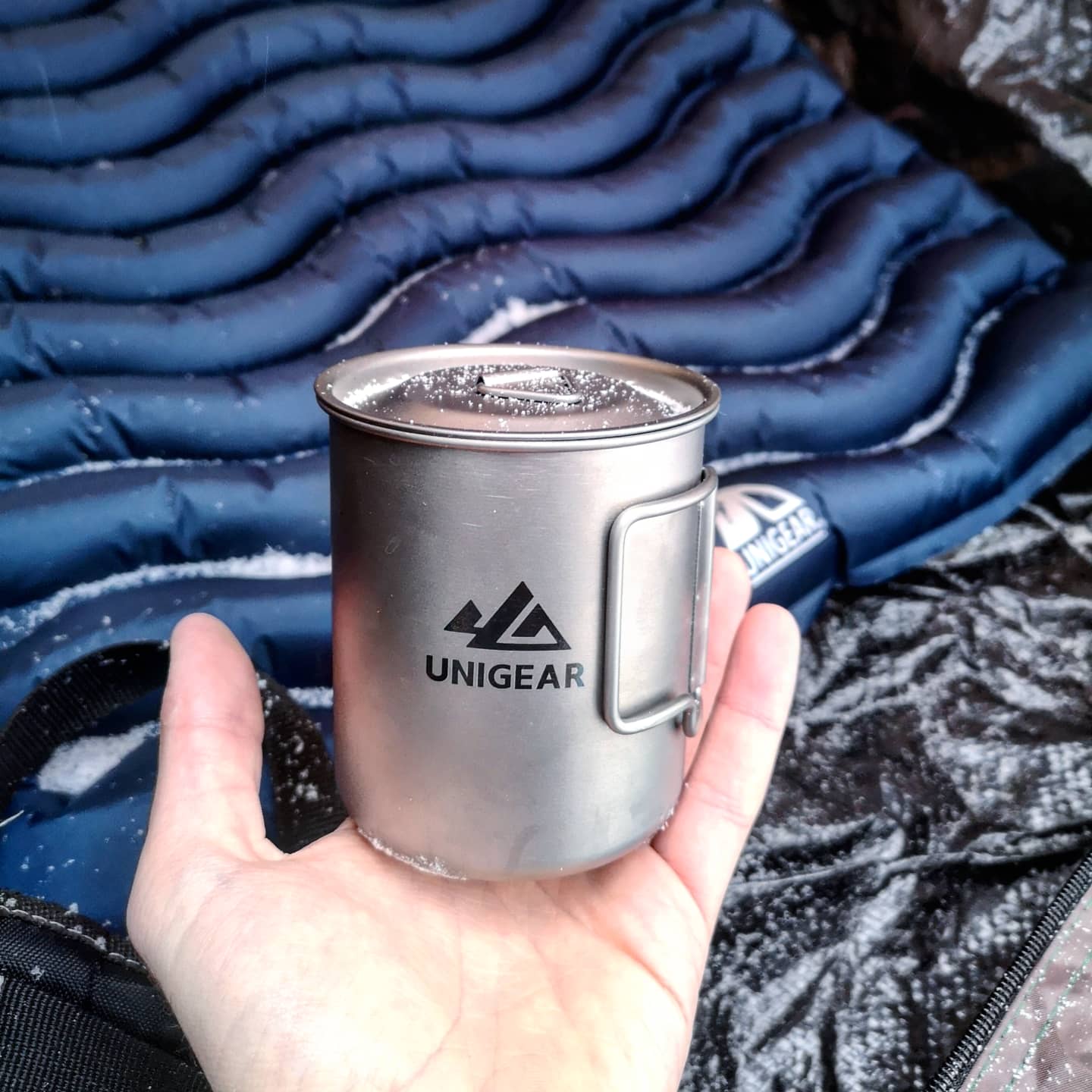 100% Titanium Camping Cup 450ml - BelleHarris