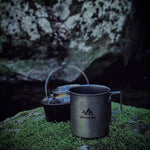 100% Titanium Camping Cup 450ml - BelleHarris