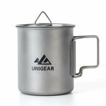 100% Titanium Camping Cup 450ml - BelleHarris