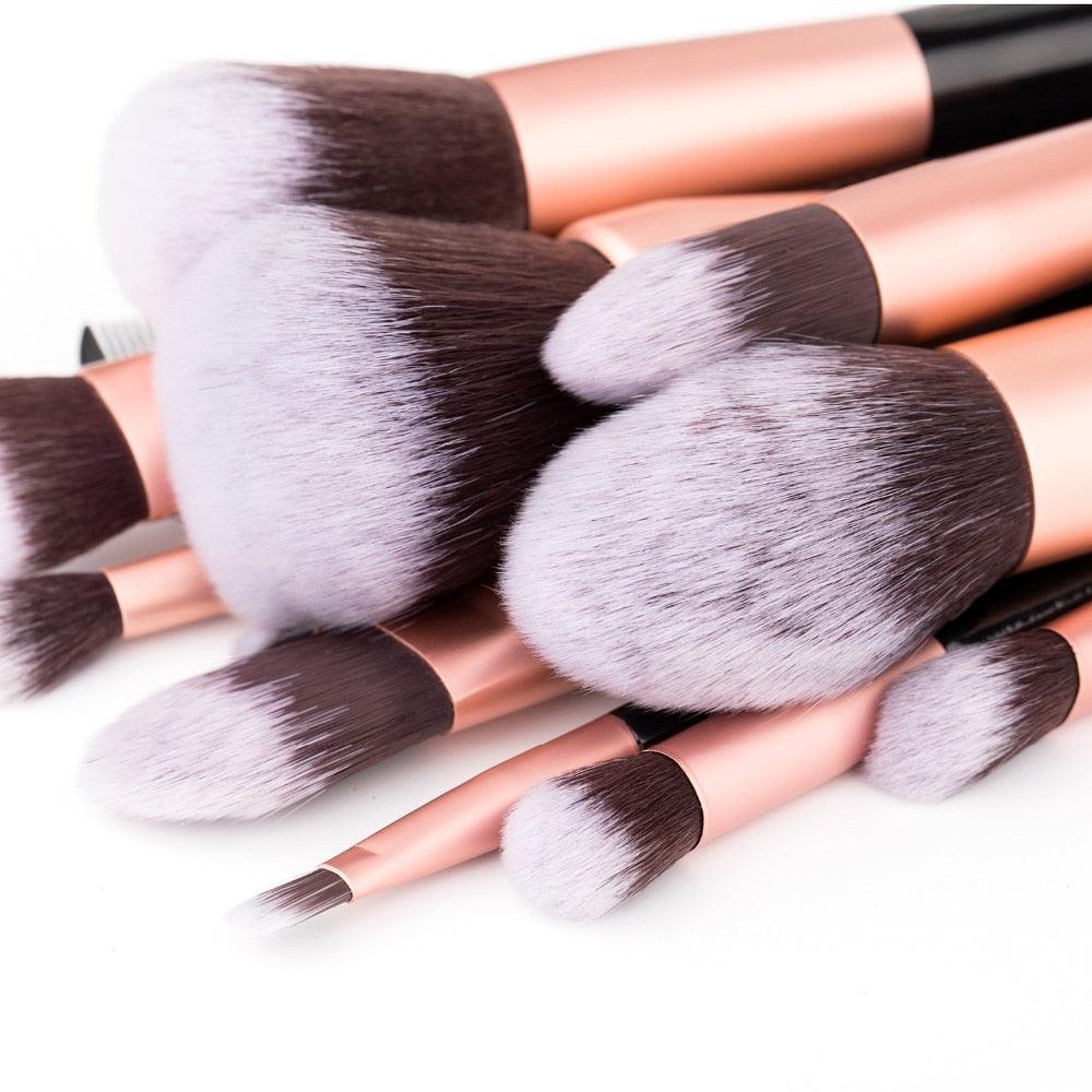 16pcs Makeup Brushes Set High Quality Foundation Powder Eyeshadow - BelleHarris