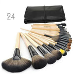 24 Piece High Quality Makeup Brush Set - BelleHarris