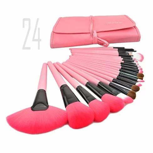 24 Piece High Quality Makeup Brush Set - BelleHarris