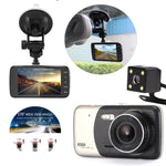 4" Dual Lens 1080P FHD 1.0MP Dash Camera Car DVR - BelleHarris