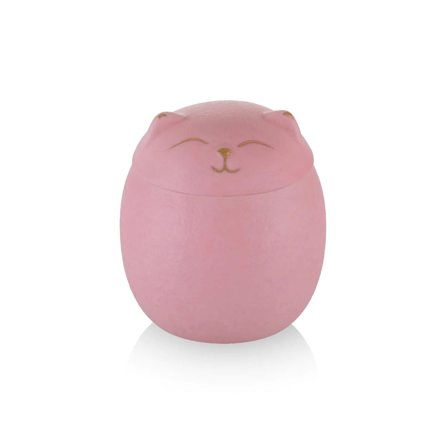 Cuodia:Cat-Shaped Ceramic urnPet Urns for Cat AshesCat Urns for Ashes Animal Urns for Ashe Pet Cremation Urn (Pink L)