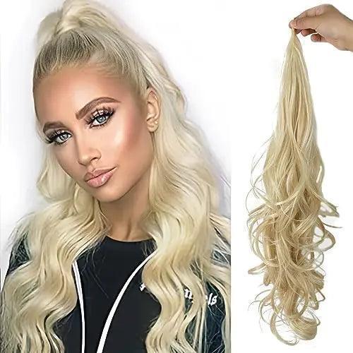 Long ponytail extensions
