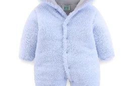 Winter Baby Jumpsuit Newborn Warm Thick Baby Romper