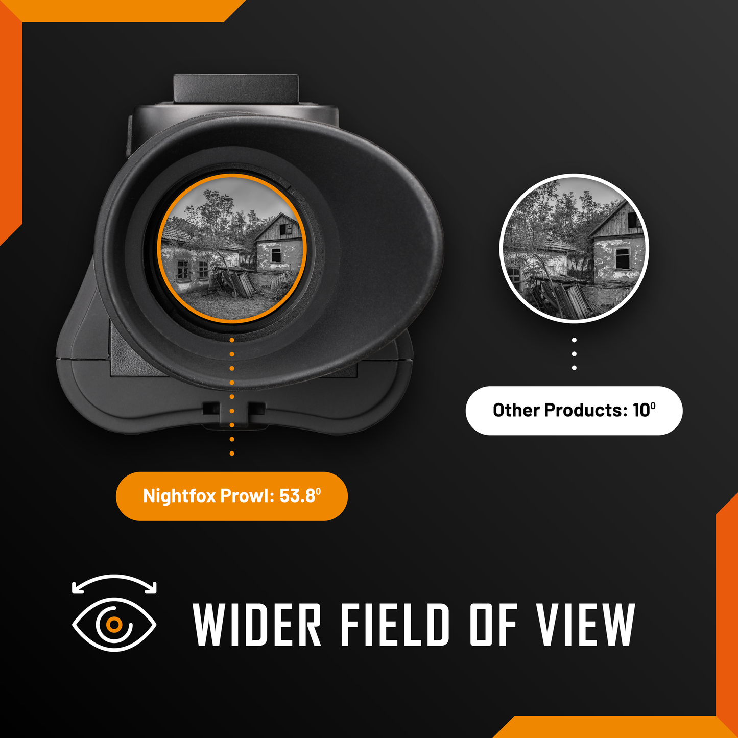 Nightfox Prowl Monocular Night Vision Goggles