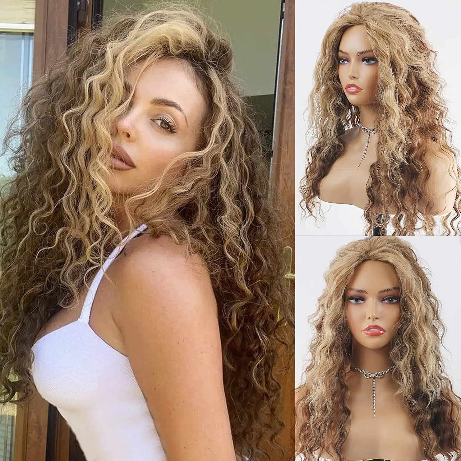 Radiant Wig with Curls