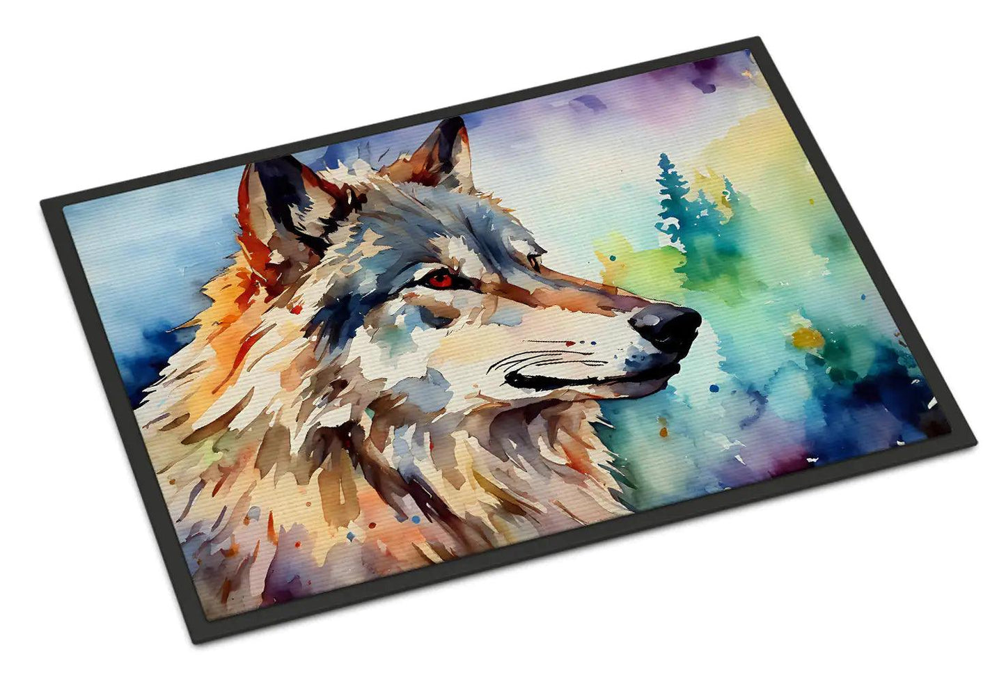 Wolves Wolf Doormat