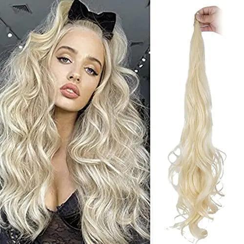 Long ponytail extensions