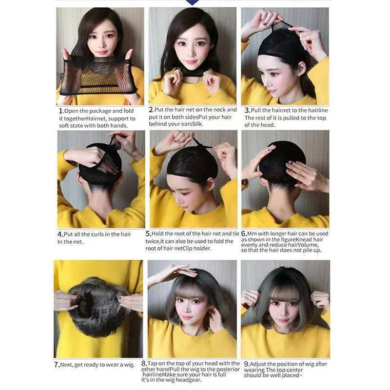 Hair Front Wig Women's Brazilian Human Hair Long Curly Lace Wavy Hair Wig - US 2023