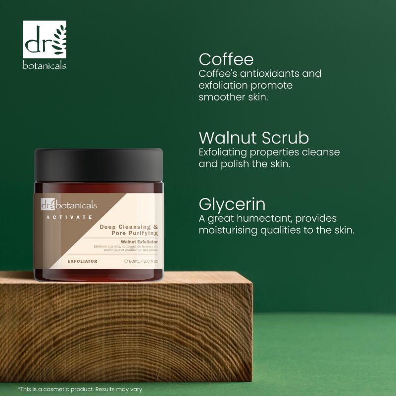 Activate Deep Cleansing And Pore Purifying Walnut Exfoliator 60ml