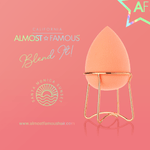 Almost Famous Makeup Blender w/ Rose Gold Stand - BelleHarris