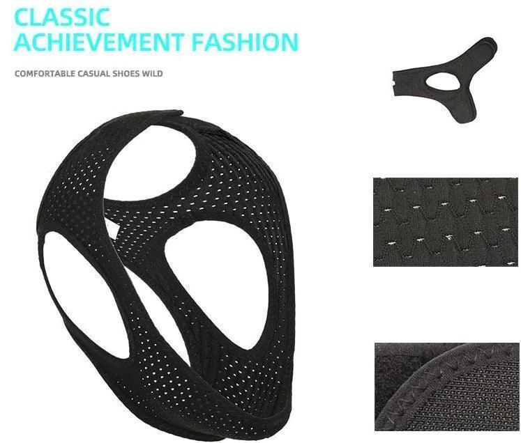 Anti Snoring Chin Strap Sleep Apnea Snore Stop Belt Snoreless Sleep Jaw Solution - BelleHarris