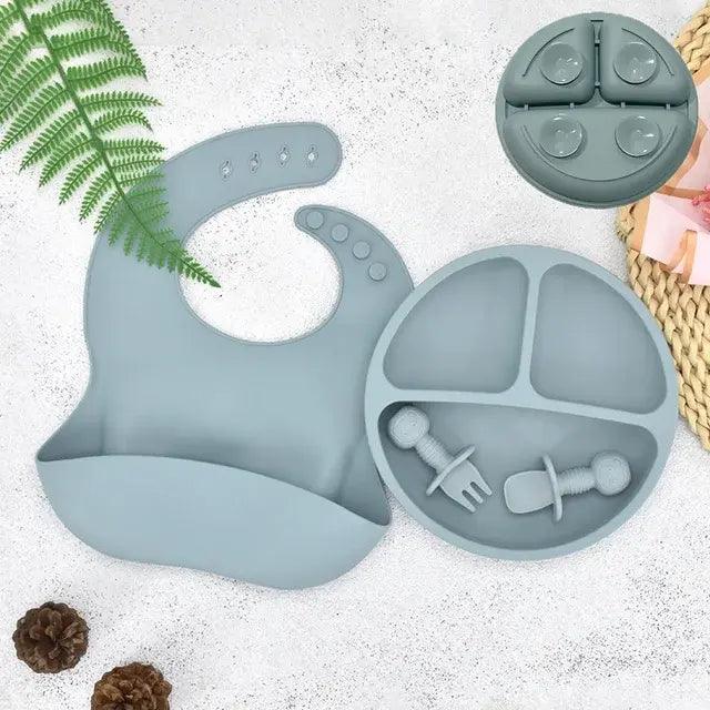 Baby Silicone Plate Set - BelleHarris