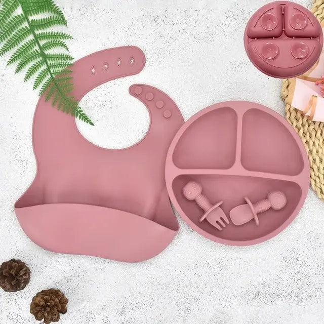 Baby Silicone Plate Set - BelleHarris