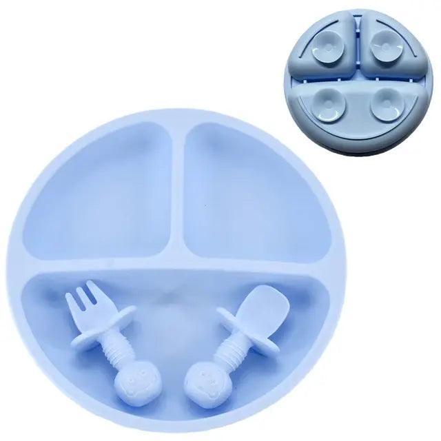 Baby Silicone Plate Set - BelleHarris