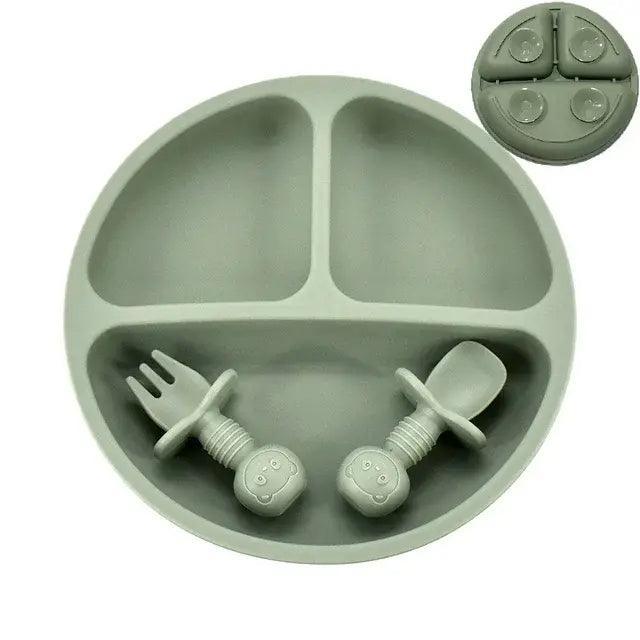 Baby Silicone Plate Set - BelleHarris
