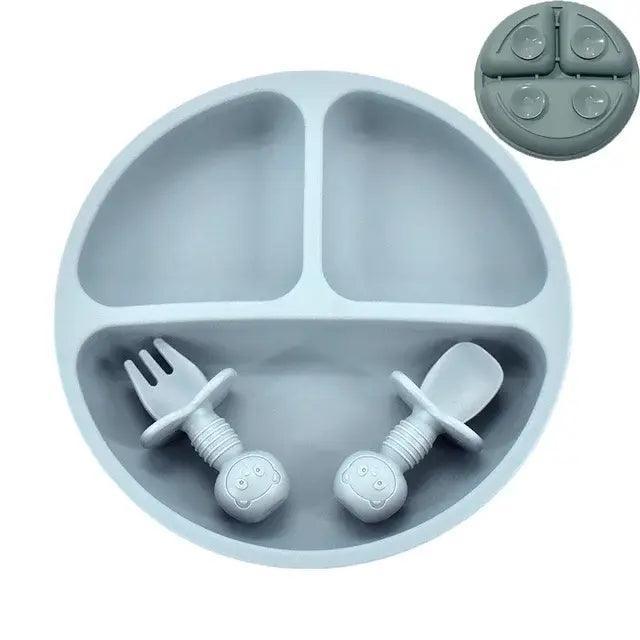 Baby Silicone Plate Set - BelleHarris