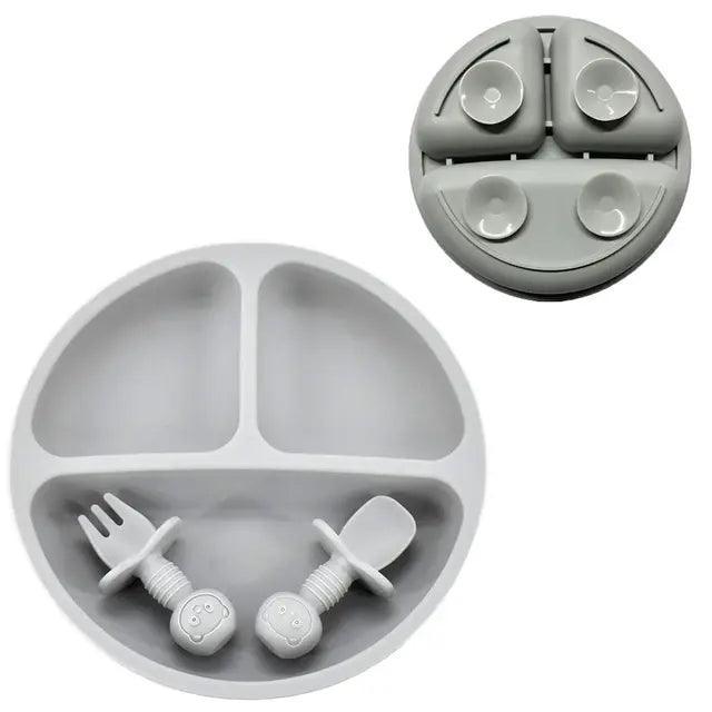 Baby Silicone Plate Set - BelleHarris