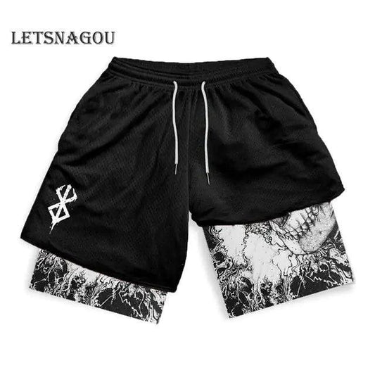 Berserk Shorts -High performance gym and casual shorts for men - BelleHarris