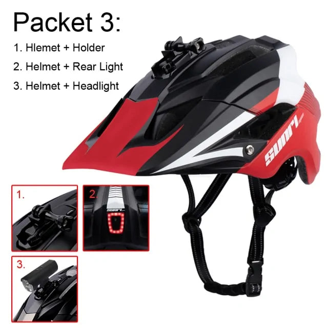 Bicycle Helmet Light Rechargeable - BelleHarris