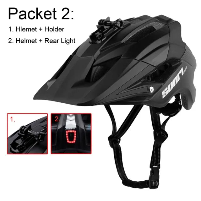 Bicycle Helmet Light Rechargeable - BelleHarris