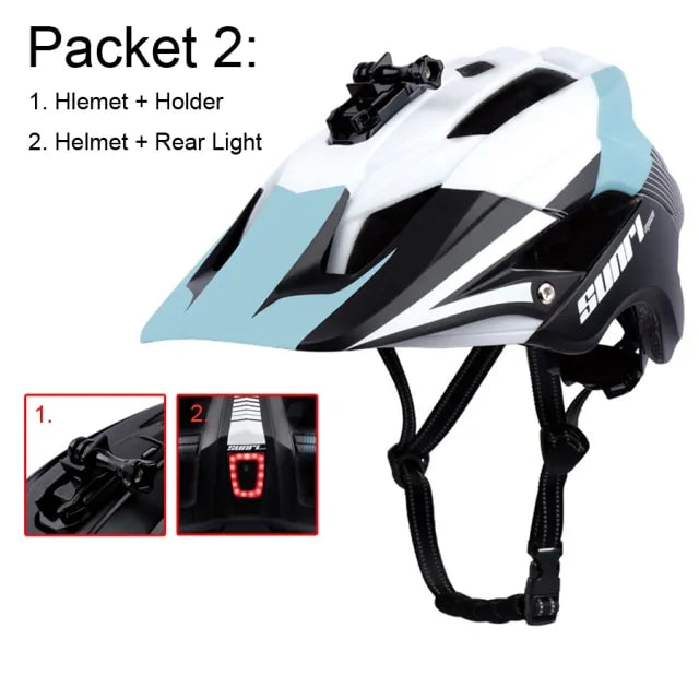 Bicycle Helmet Light Rechargeable - BelleHarris