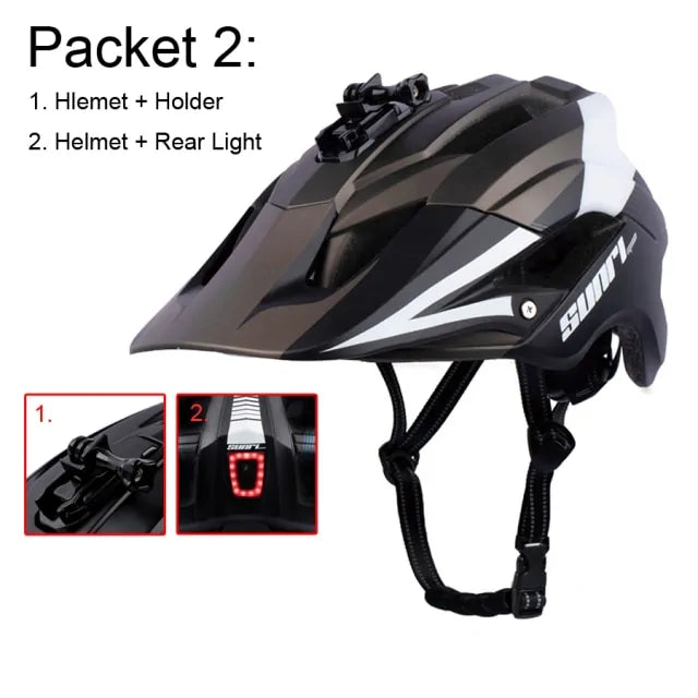 Bicycle Helmet Light Rechargeable - BelleHarris