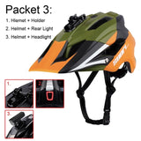 Bicycle Helmet Light Rechargeable - BelleHarris