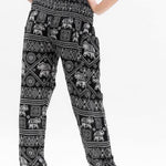 Black ELEPHANT Pants Women Boho Pants Hippie Pants Yoga - BelleHarris