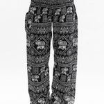 Black ELEPHANT Pants Women Boho Pants Hippie Pants Yoga - BelleHarris