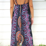 Black Mandala Boho Hippie Jumpsuit Rompers - BelleHarris