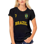 Brazil print T-shirt. T-shirt Brazil 7 - BelleHarris