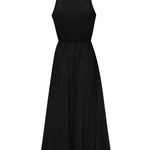 CALLIE MAXI DRESS - BLACK - BelleHarris